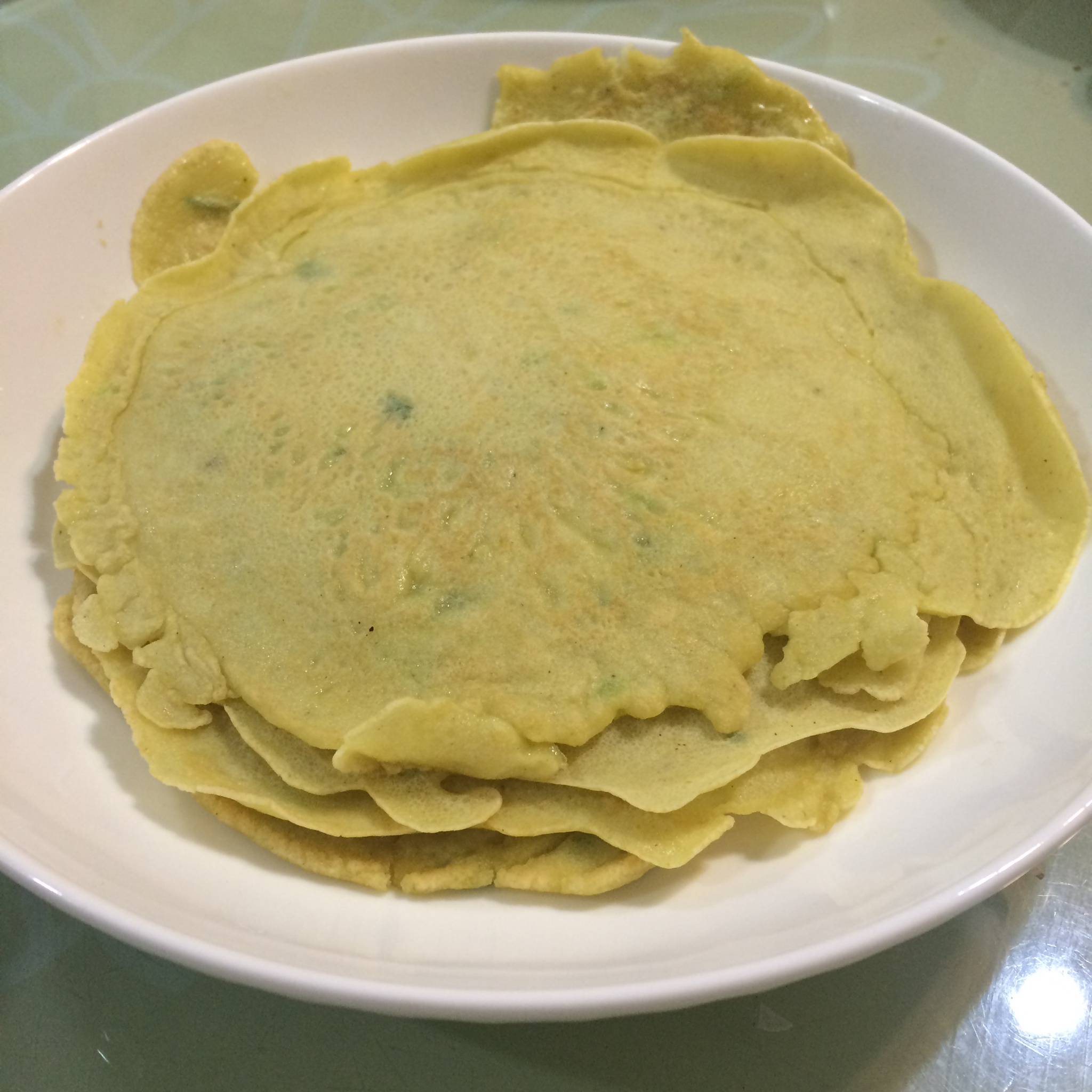 葱花鸡蛋饼