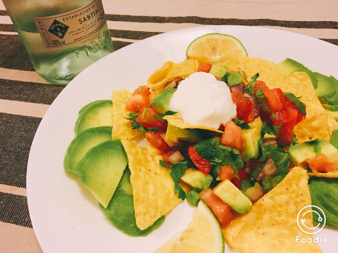 清爽开胃又低卡- 墨西哥牛油果莎莎酱 Mexican Avocado Salsa