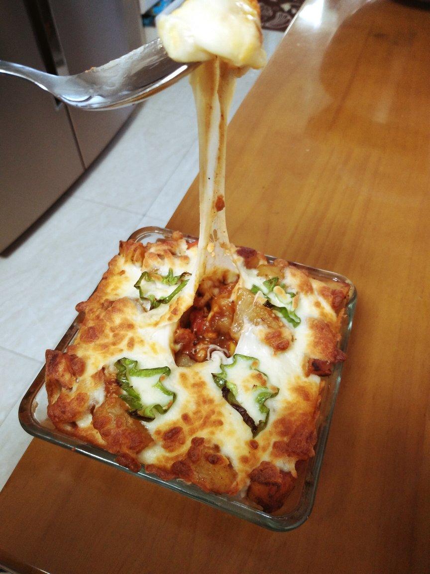 番茄鸡肉浓情焗饭【两人份】