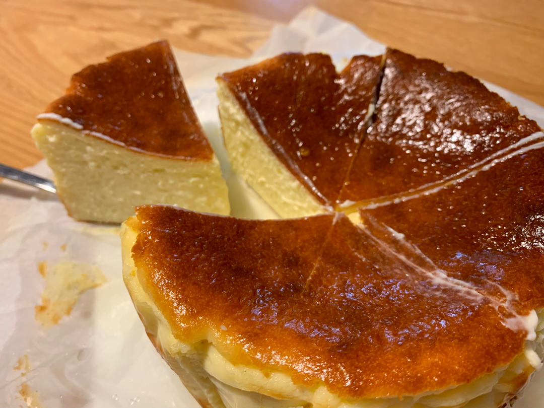 nodame做的经典巴斯克蛋糕