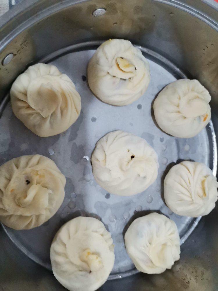 胡萝卜木耳鸡蛋素包子