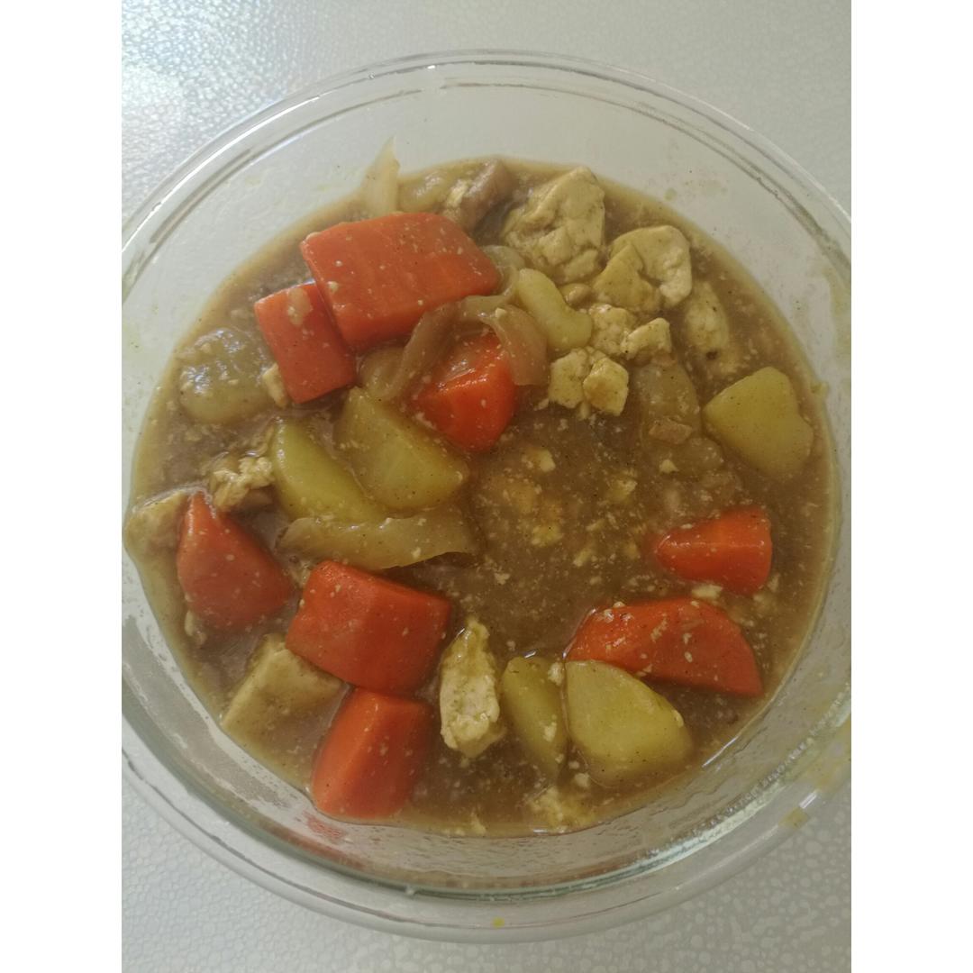 咖喱土豆鸡块