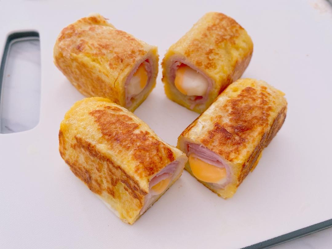 🍞吐司芝士热狗🌭️面包芝士卷的做法