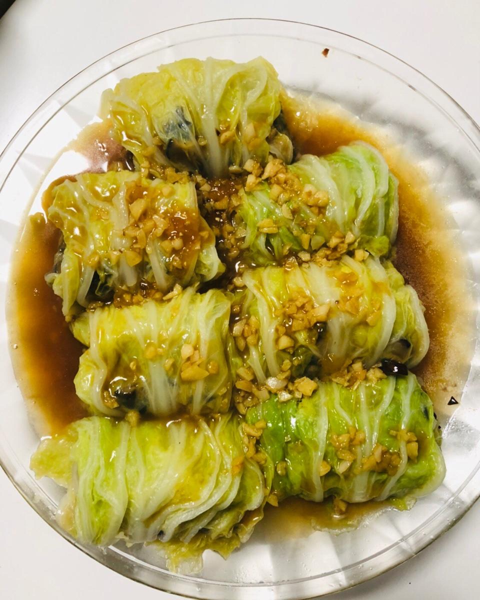 肉酿白菜卷