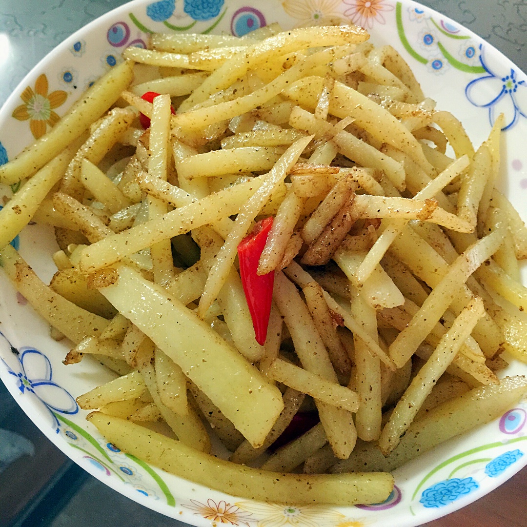孜然土豆条