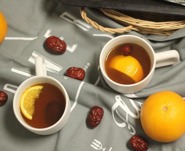 香橙红枣茶的做法