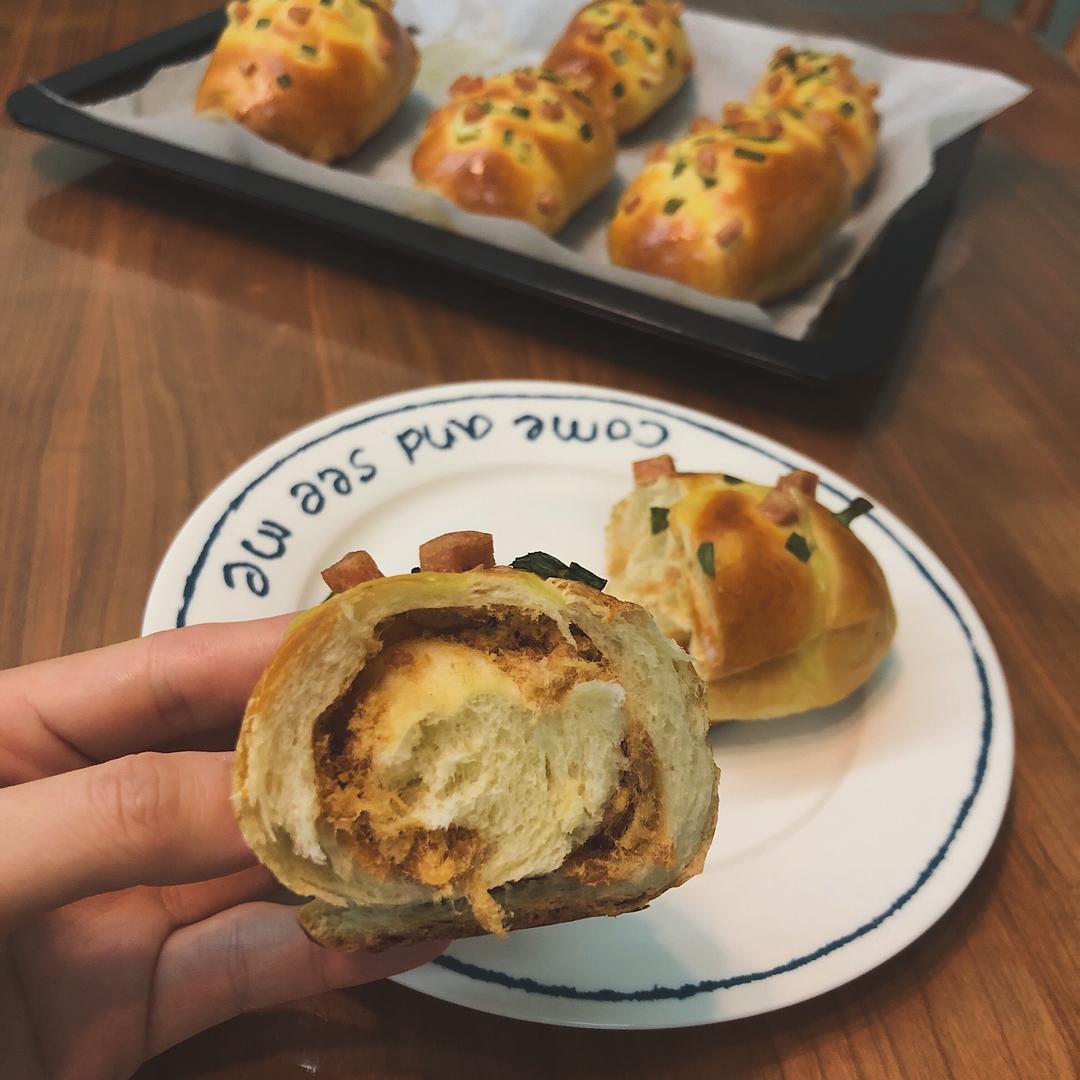 纯奶手撕吐司的做法 步骤1