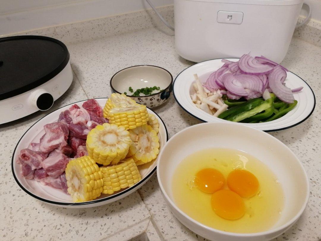 杏鲍菇炒鸡蛋