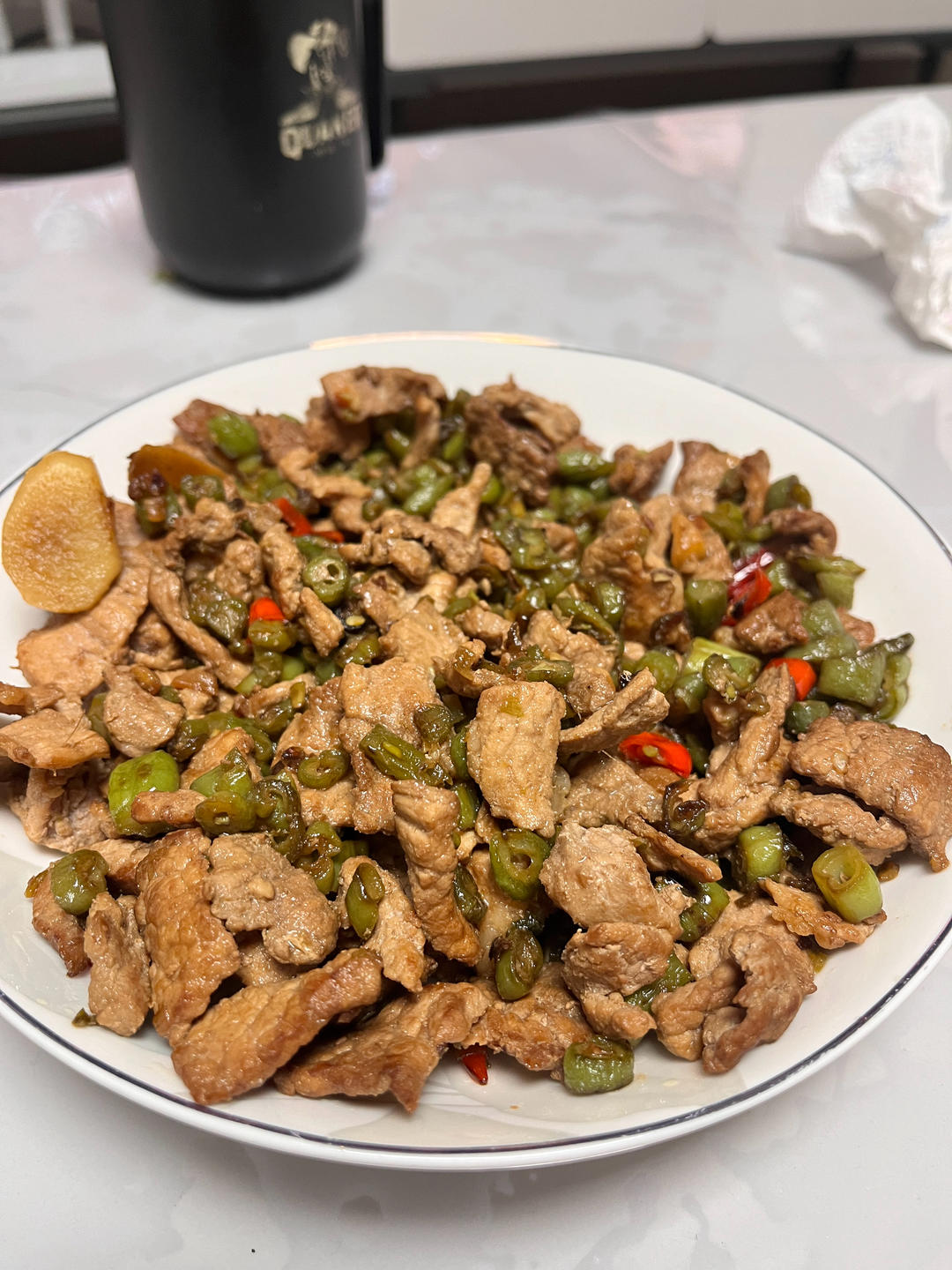 补钙神器——豆角炒肉！超下饭