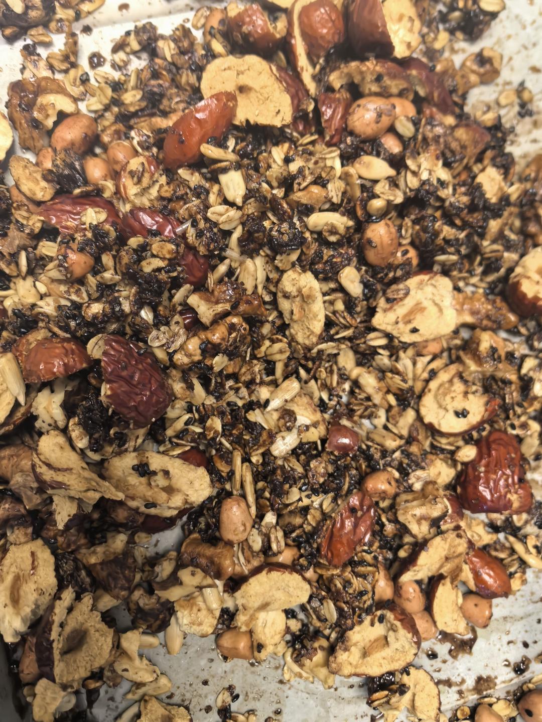 停不下来的烤燕麦片