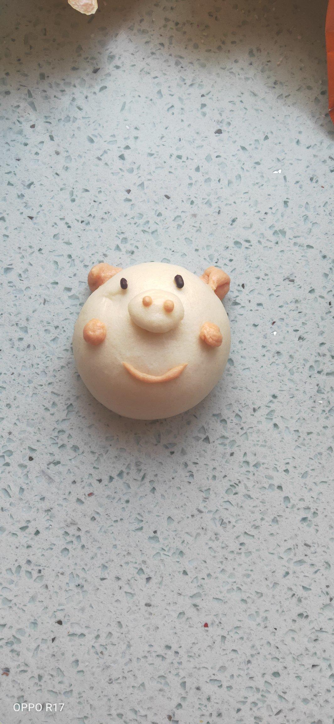 如何做出光滑萌萌的卡通馒头（粉红猪）