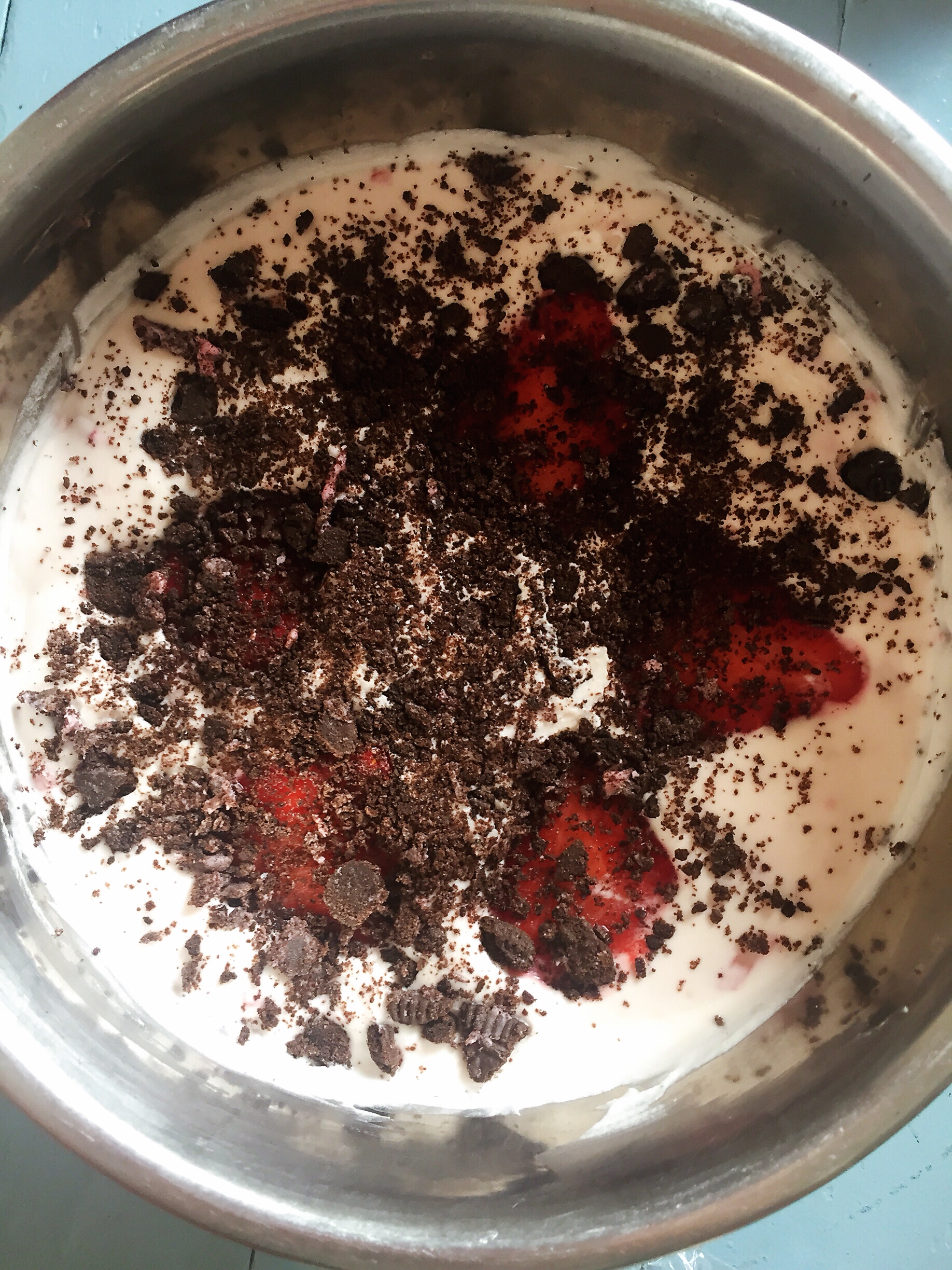 草莓🍓酸奶冰淇淋的做法 步骤7