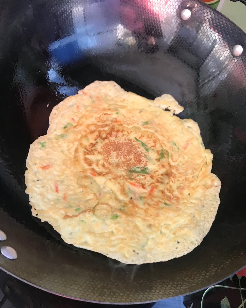 葱花鸡蛋饼