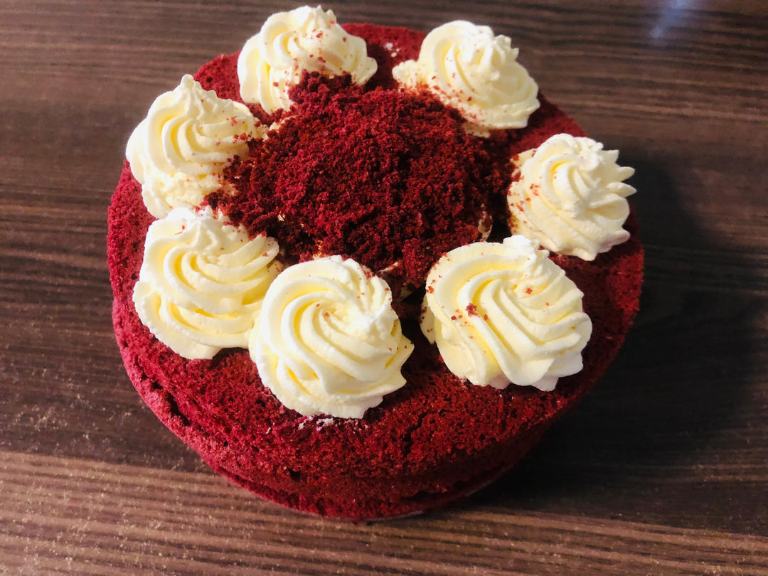 红丝绒裸蛋糕（6寸