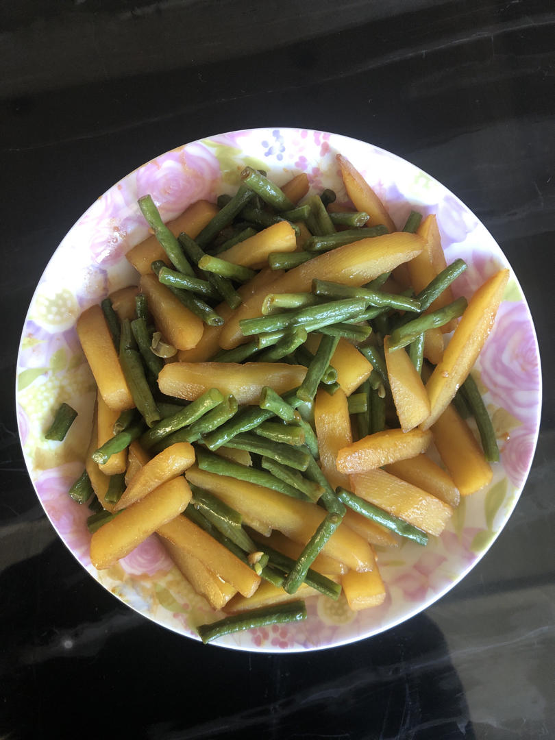 土豆烧豆角