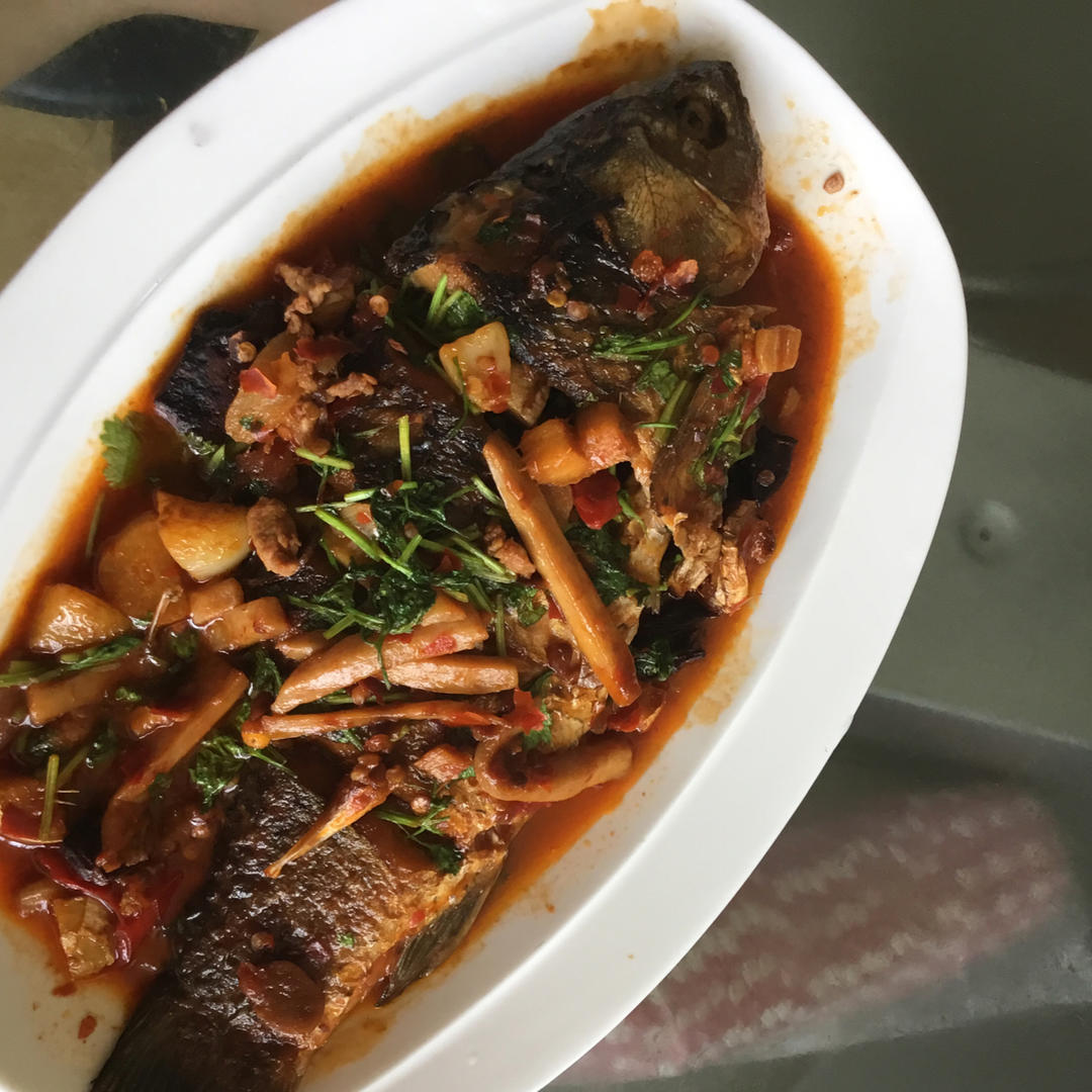 红烧鲫鱼
