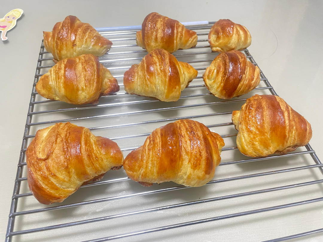 超级详细的可颂牛角包教程