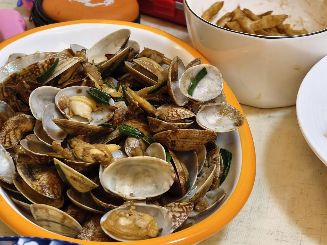 爆炒蛏子｜家常做法