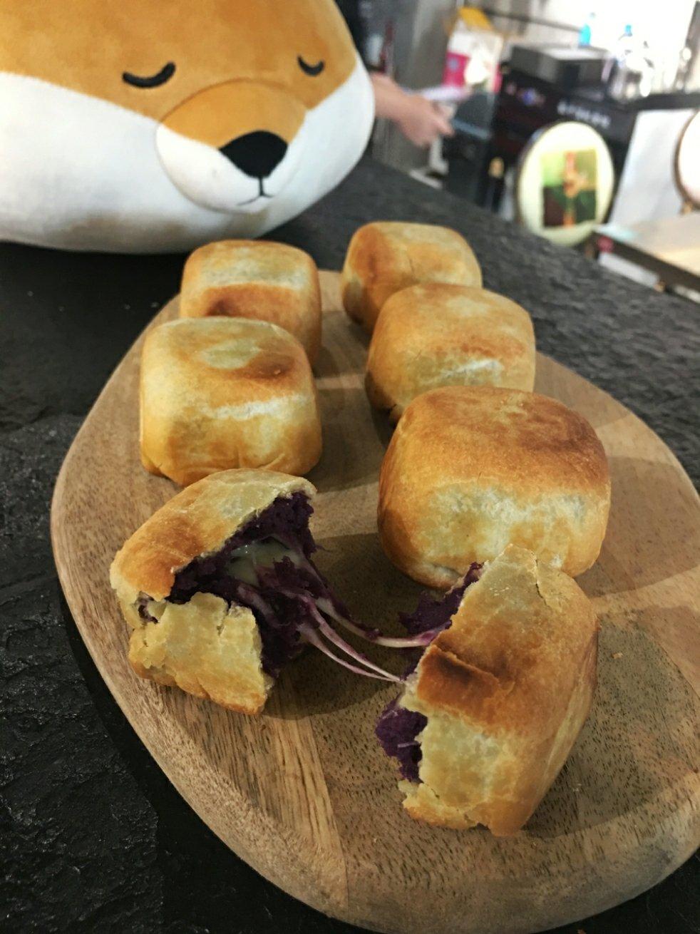 【爆浆紫薯仙豆糕】