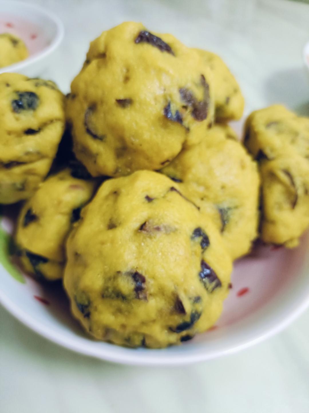 南瓜红枣玉米面窝窝头（零失败，不用发酵不加白面，特健康特美味，不好吃我请客😜）