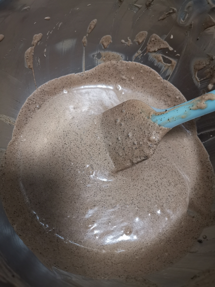 无蛋黄无渣(๑• . •๑)《奥利奥巧克力雪糕》冰激凌的做法 步骤7