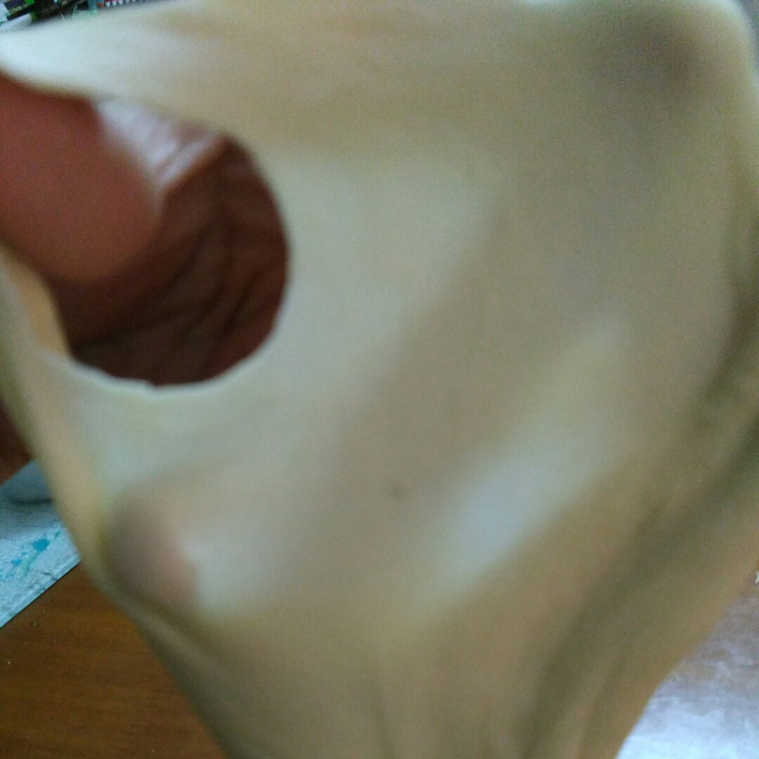 手工揉面，十五分钟面团变套套