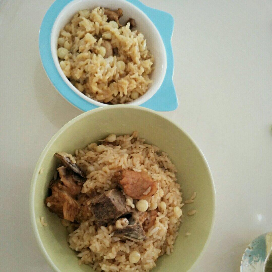 电饭锅版排骨焖饭