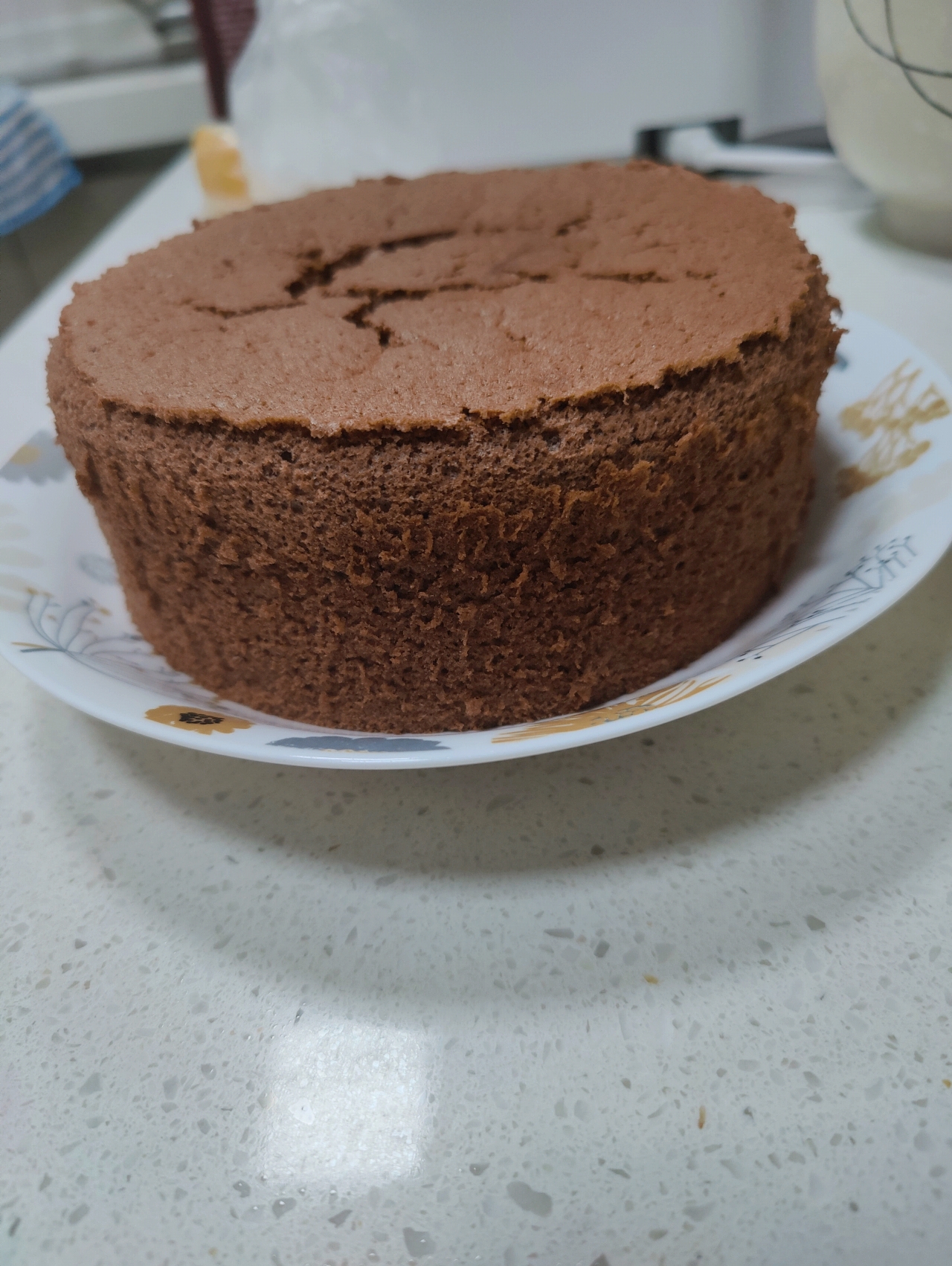 简单易做的巧克力生日蛋糕（6寸）
