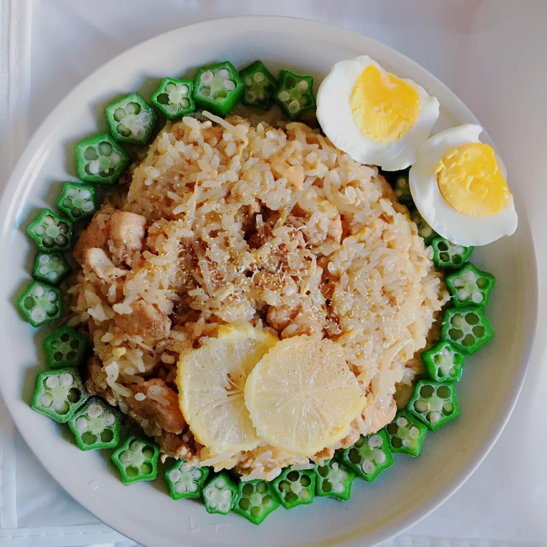 【健康三餐】青柠香菜鸡胸藜麦饭