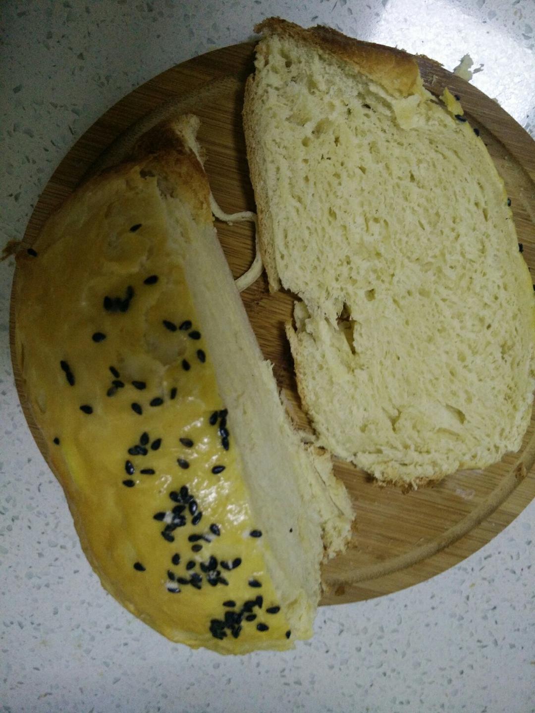 超级好吃的原味面包（面包机版）