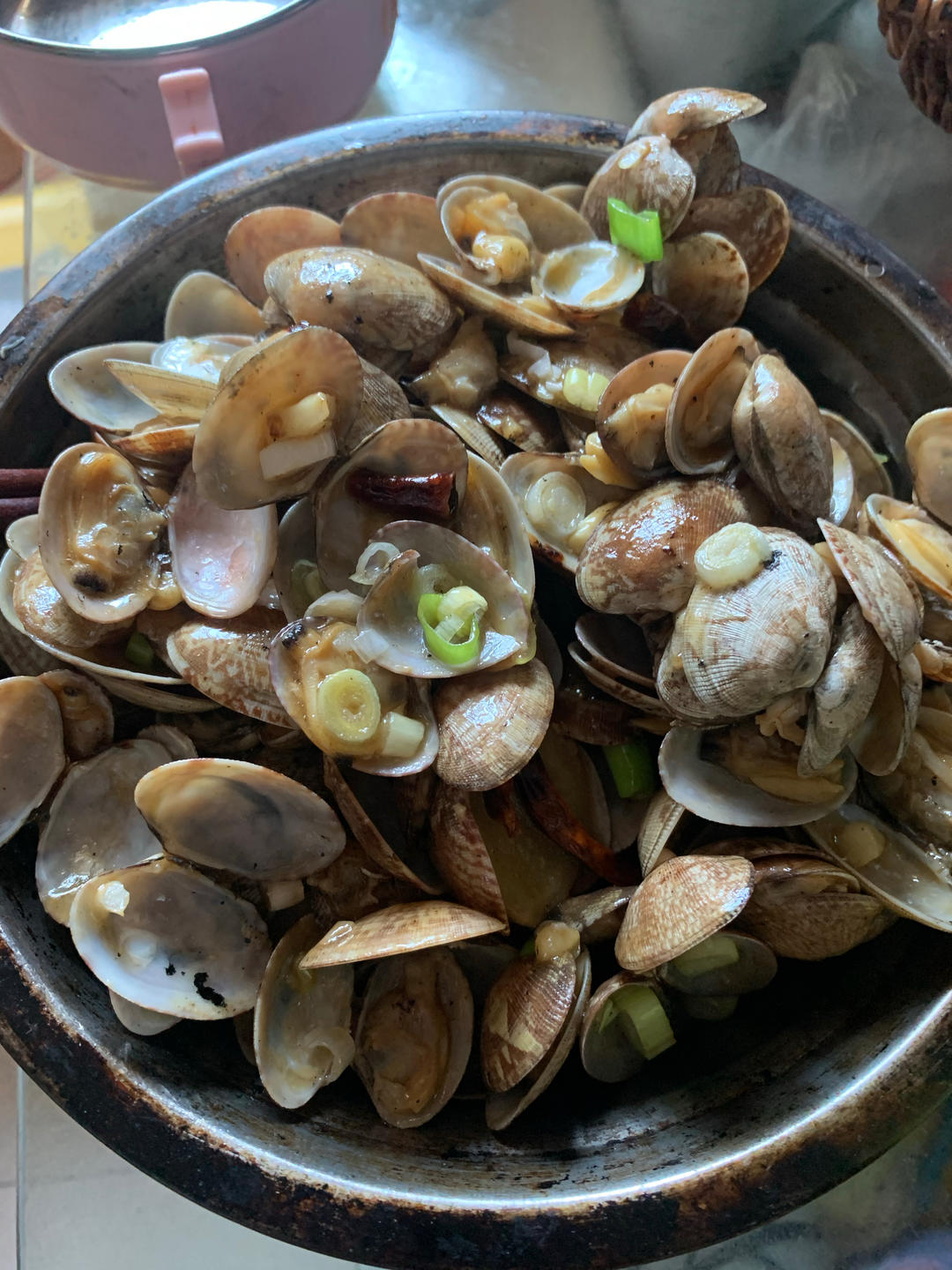 5分钟快手菜❗️秒杀路边摊爆炒花甲～好吃到爆