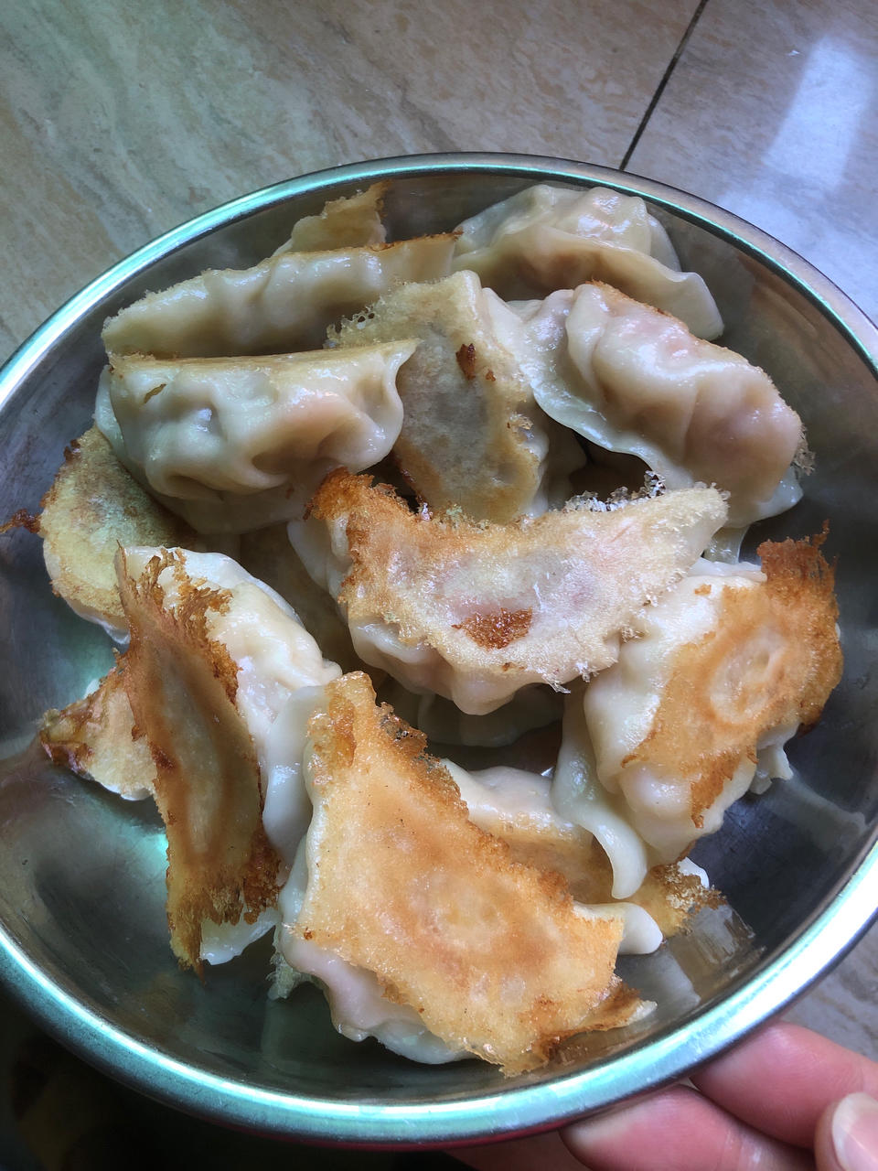 懒人生煎饺子
