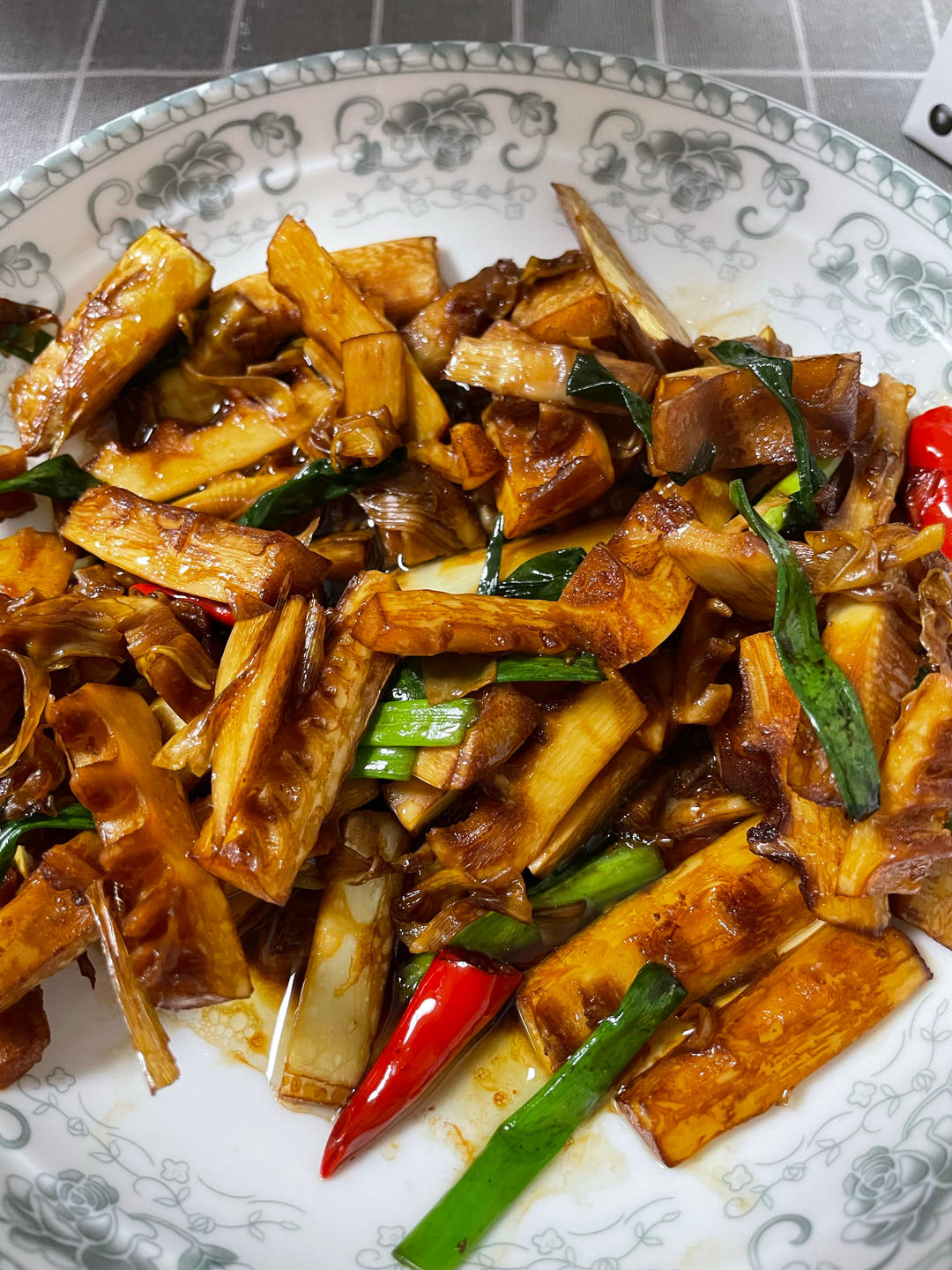 小炒春笋｜鲜香脆爽