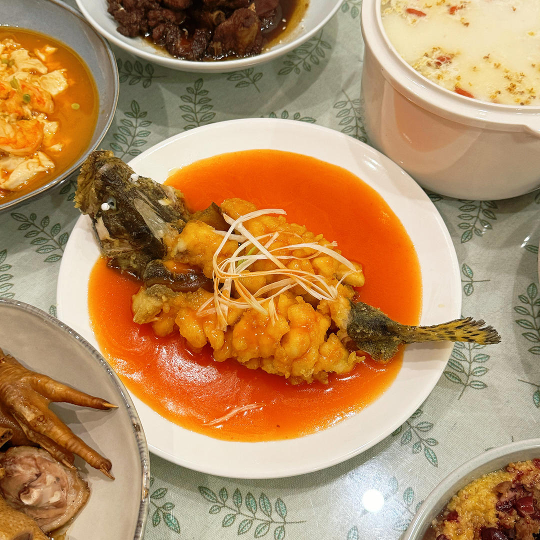 年菜必学【松鼠桂鱼】，给你多动图食谱，不信你学不会！（孔瑶原创食谱）