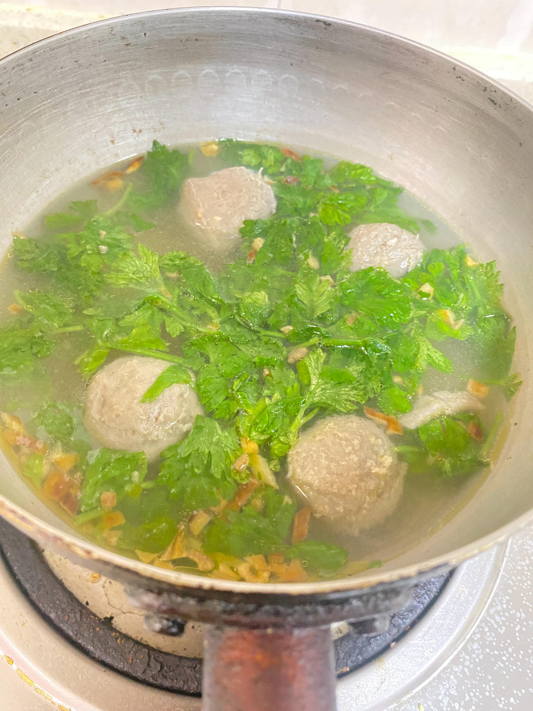 牛肉丸汤的做法