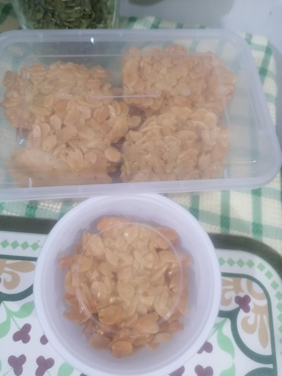 嘎嘣脆倍儿香的～杏仁瓦片脆