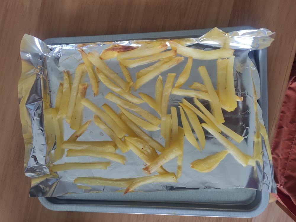 烤土豆条(无油)