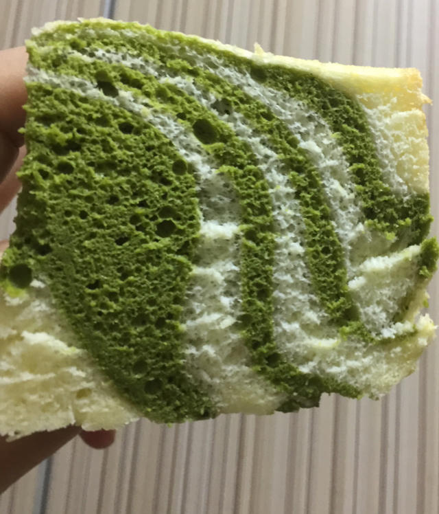 斑马纹戚风蛋糕