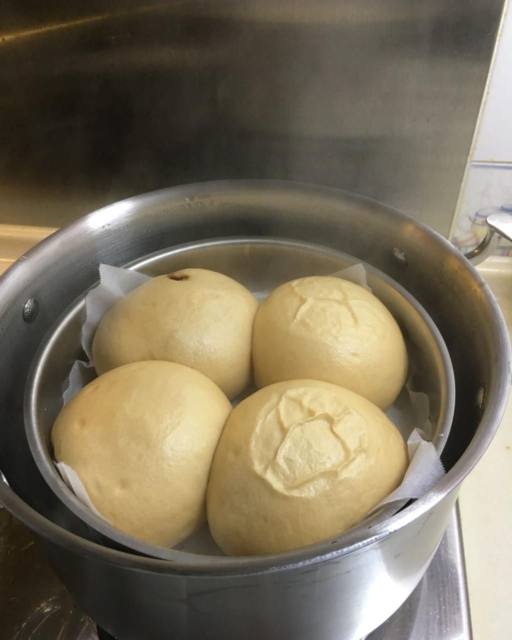 有着面包口感的红糖馒头（一次发酵）