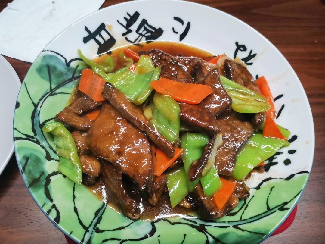 软嫩不腥的爆炒猪肝