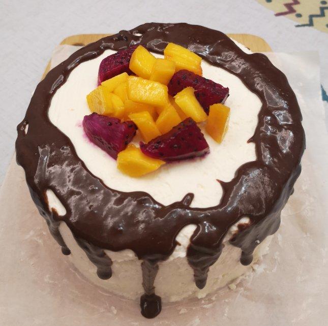 巧克力淋面蛋糕
