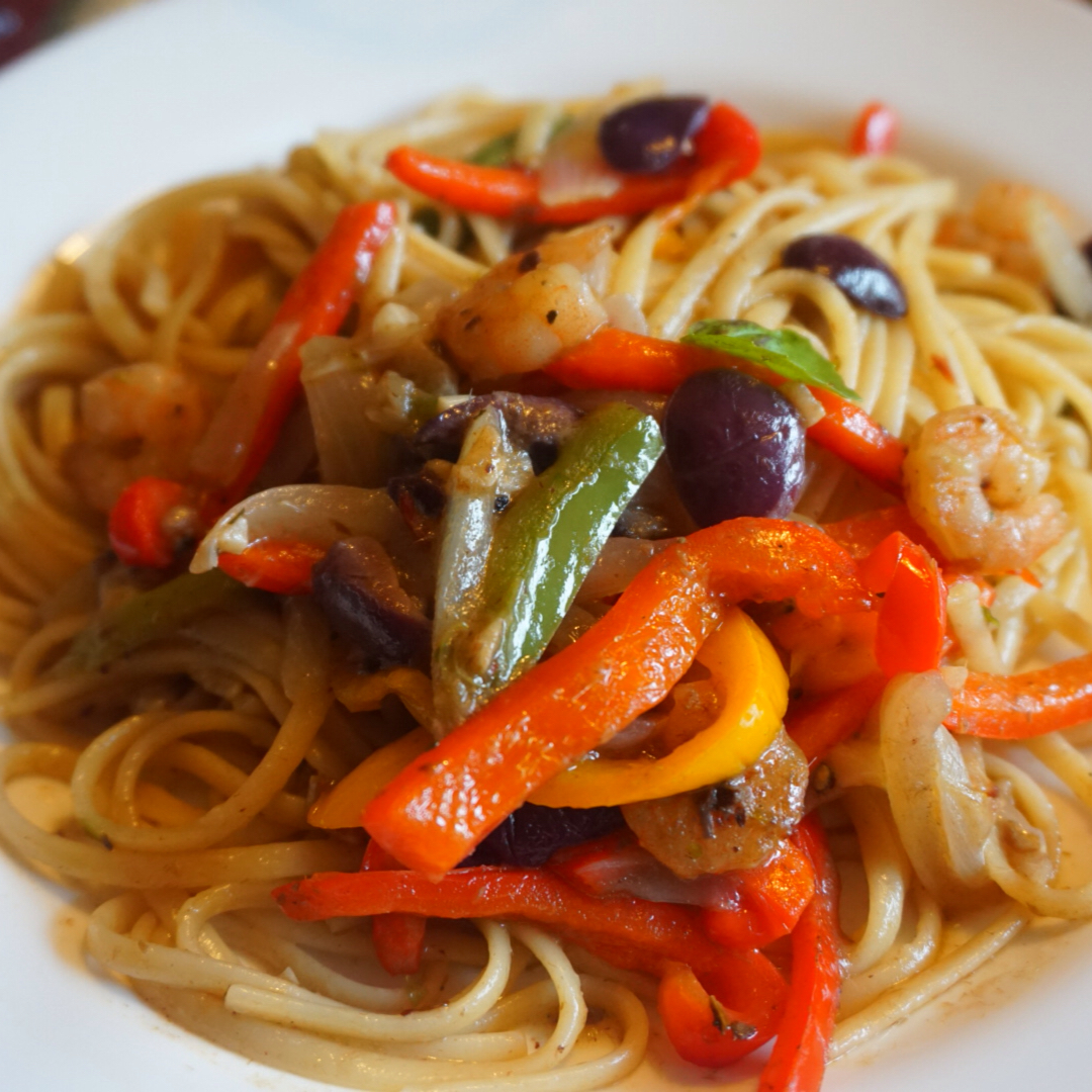 夏师妹做的拿波里凤尾鱼意面