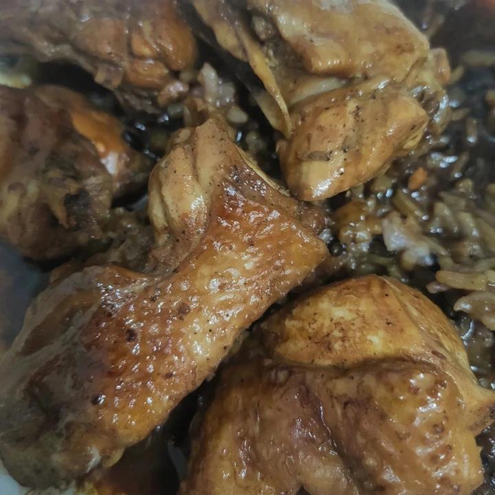 照烧鸡腿饭