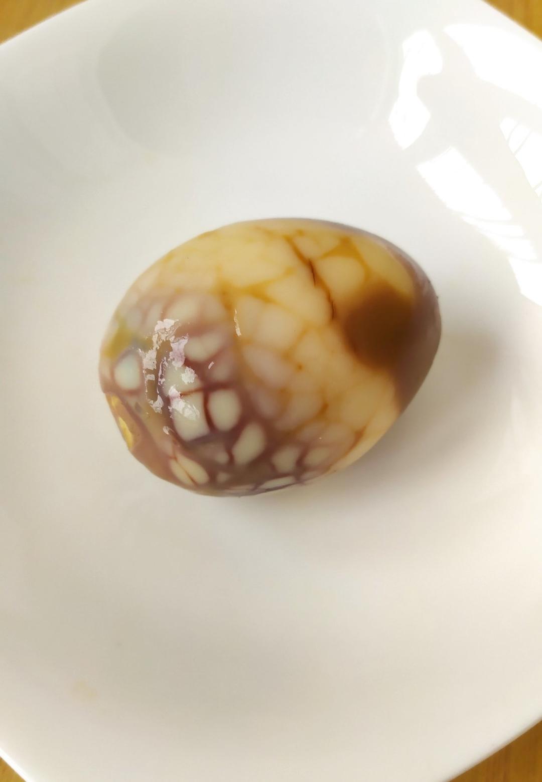 淡淡的玫瑰茶叶蛋