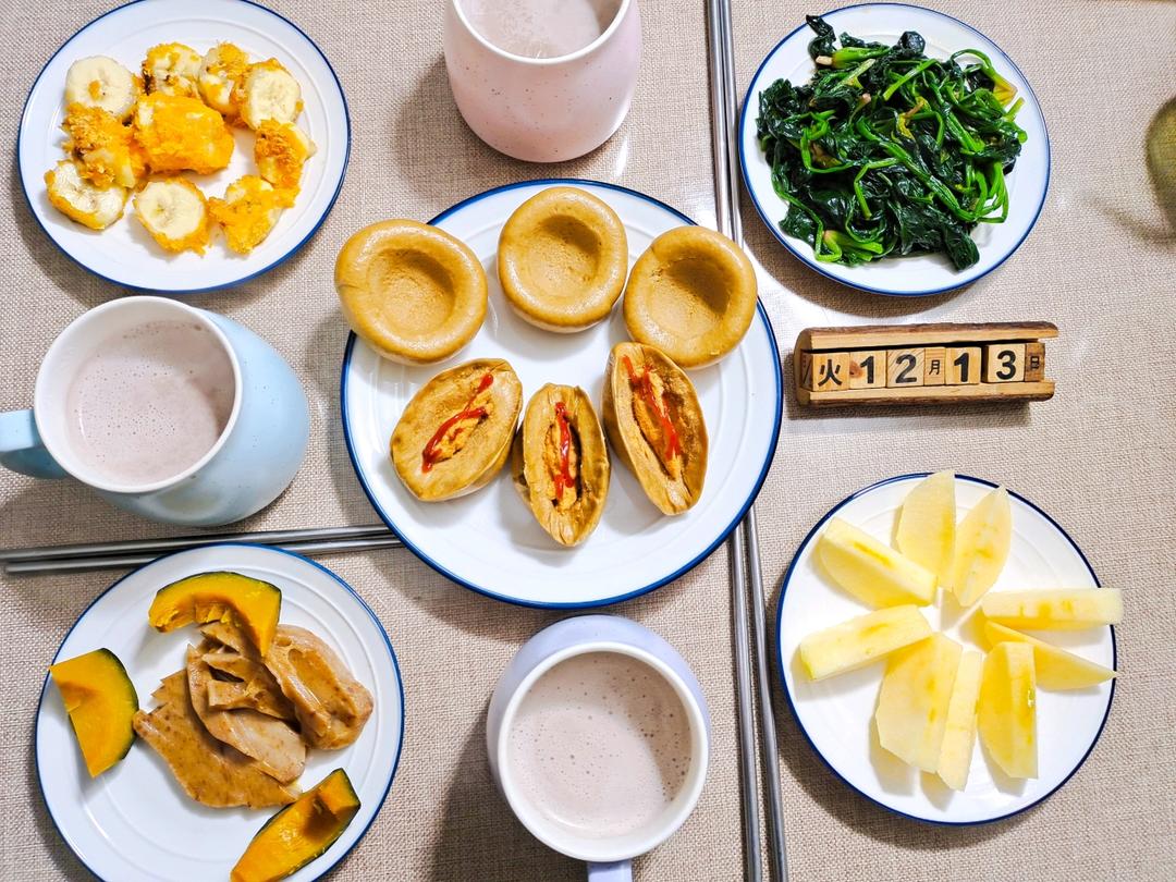 发面鸡蛋肉松饼
