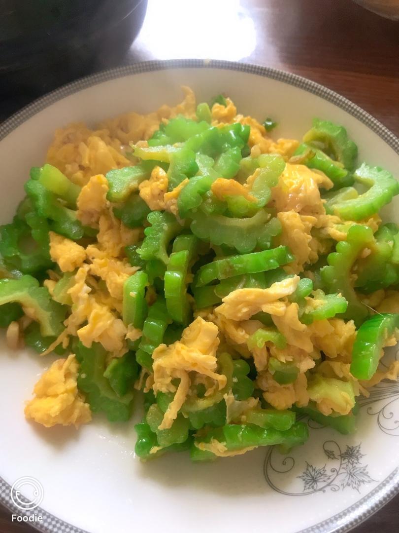 排毒减肥❤️苦瓜炒鸡蛋