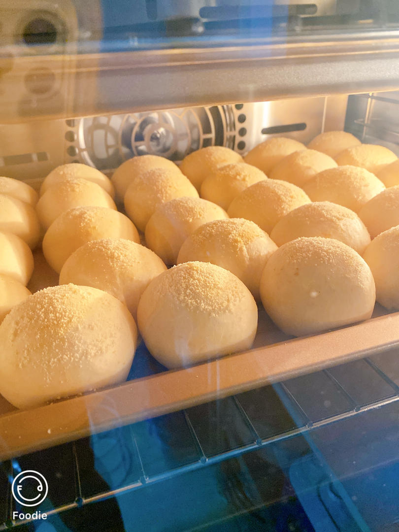 酸奶肉松芝士小餐包（12连方模）