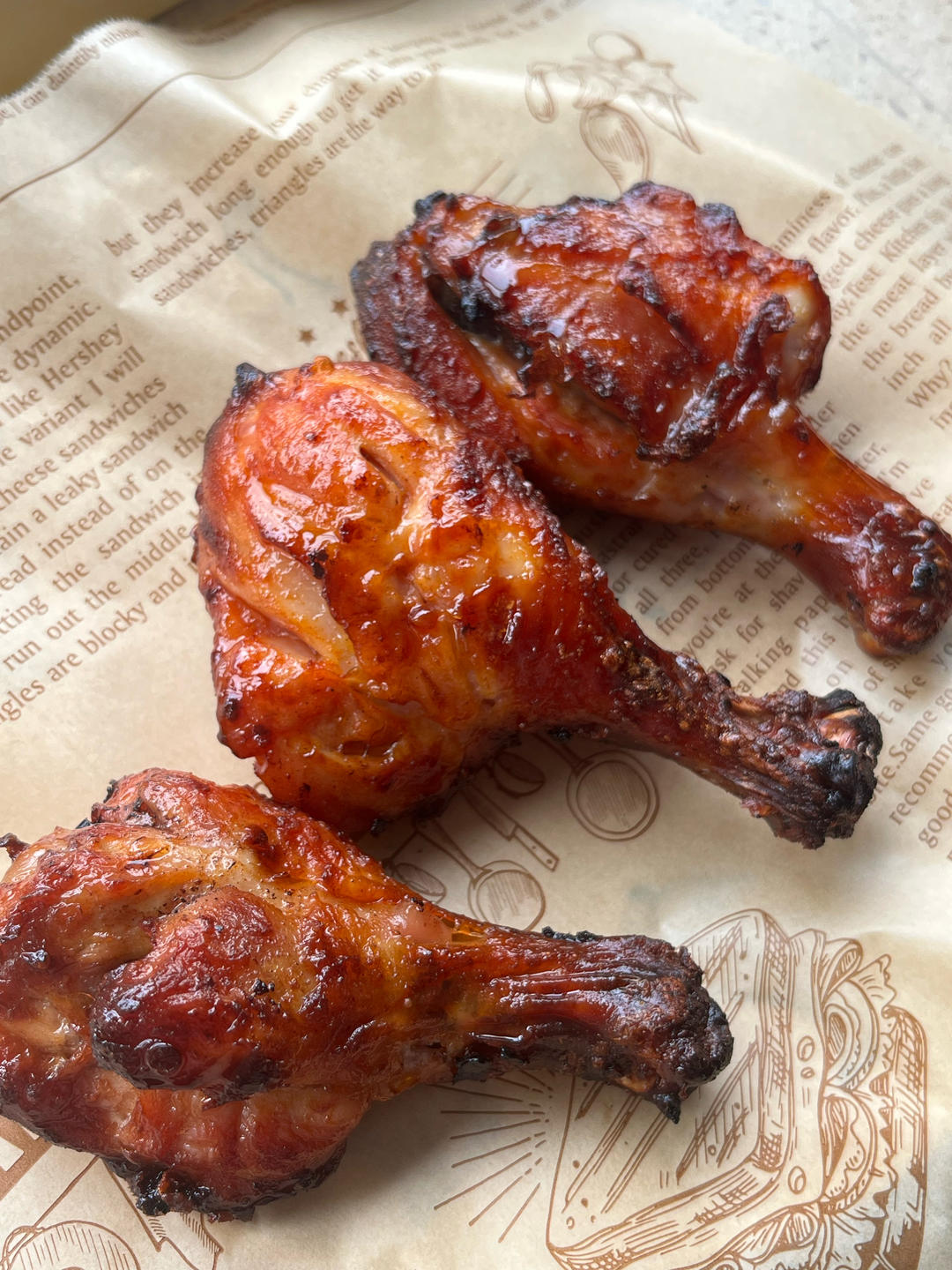 空气炸锅版新奥尔良烤鸡腿🍗