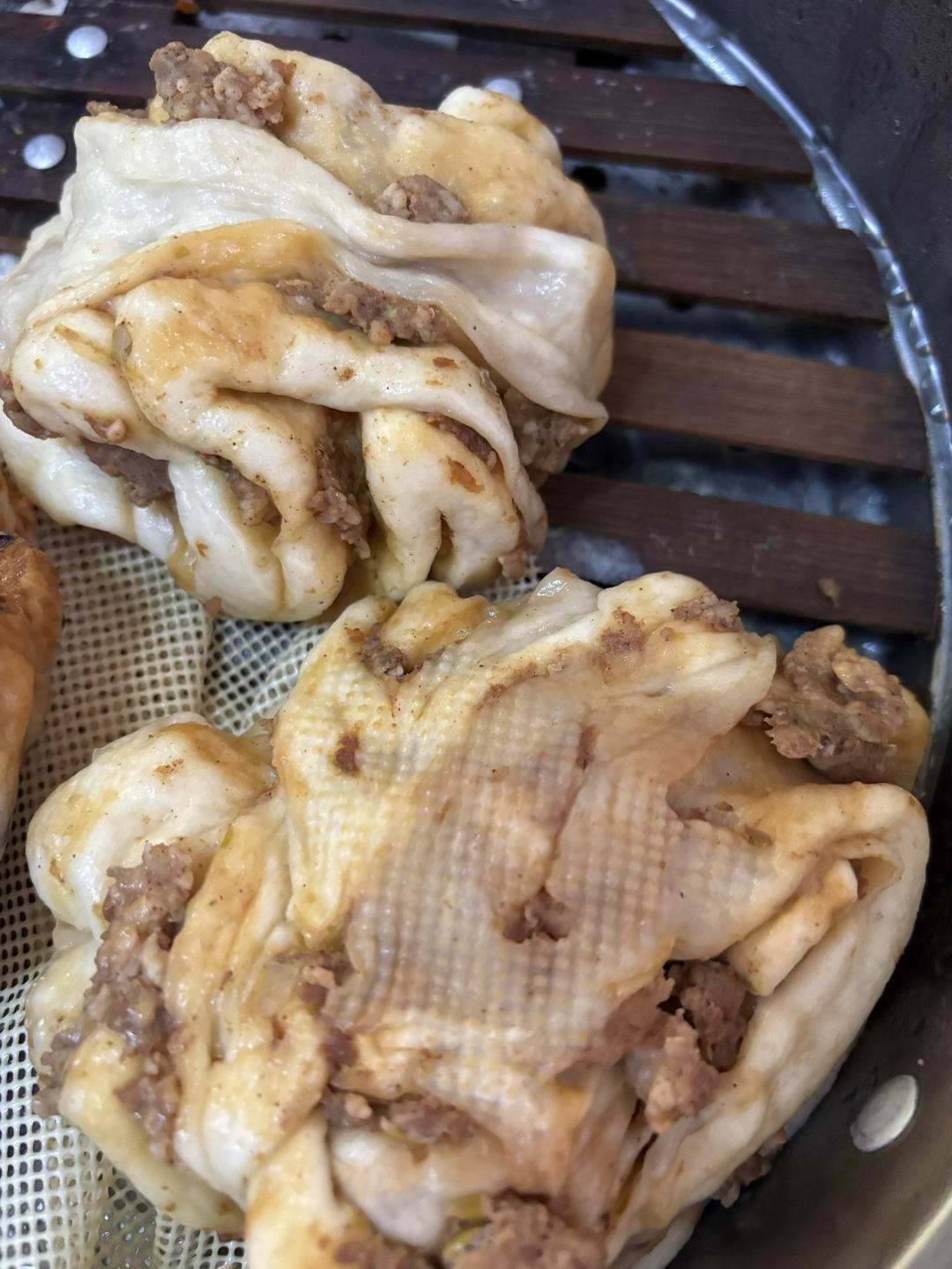 肉沫葱花卷