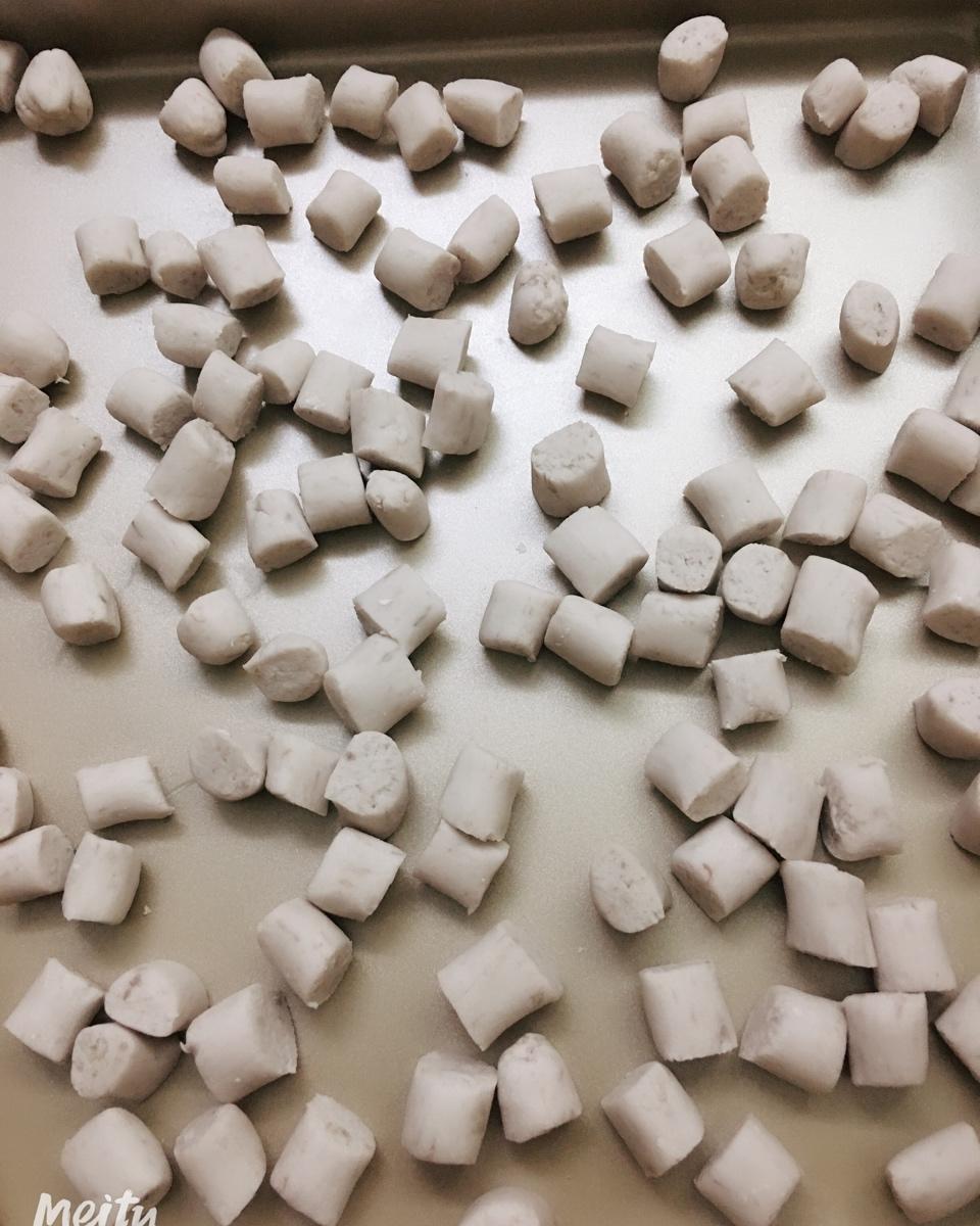 自制三色芋圆1⃣️（附上窍门详细比例）